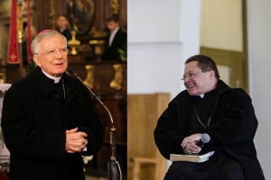 arcybiskup jędraszewski i biskup ryś